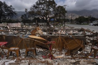 L'Eaton Fire avait tué 19 personnes à Altadena (archives). KEYSTONE/AP/JAE C. HONG